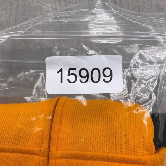 Reebok NFL Hoodie Adult Medium Black Gold STEELERS Colorblock Unisex Jacket Flaw - Picture 11 of 11